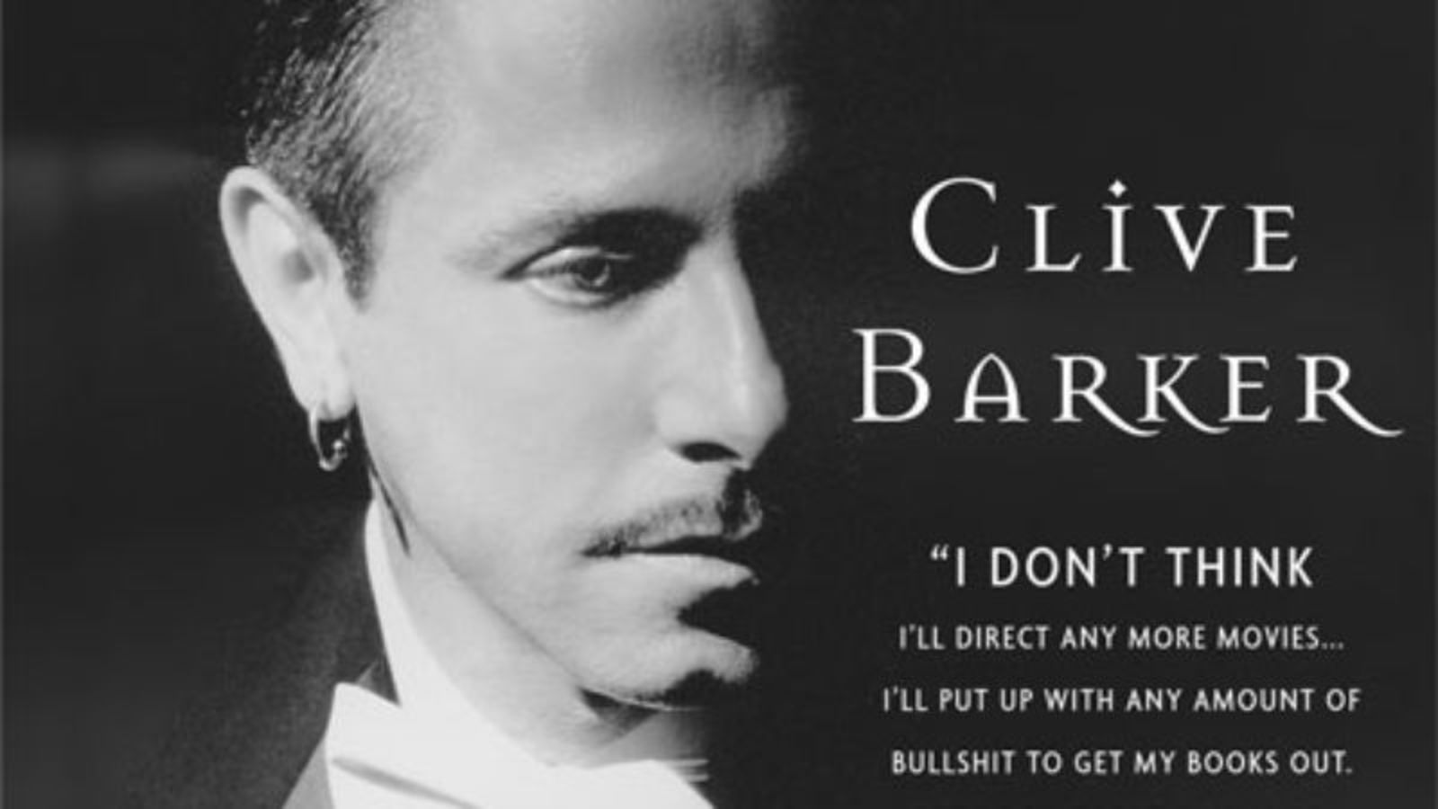 clive barker movies and tv shows